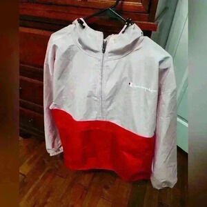 Champion women's colorblock packable jacket NWOT size large